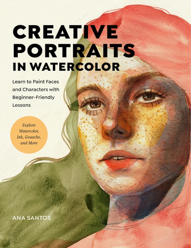 Couverture_Creative Portraits in Watercolor