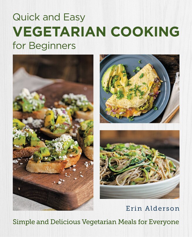 Front cover_Quick and Easy Vegetarian Cooking for Beginners