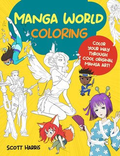 Front cover_Manga World Coloring