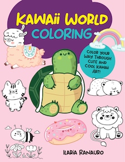 Front cover_Kawaii World Coloring