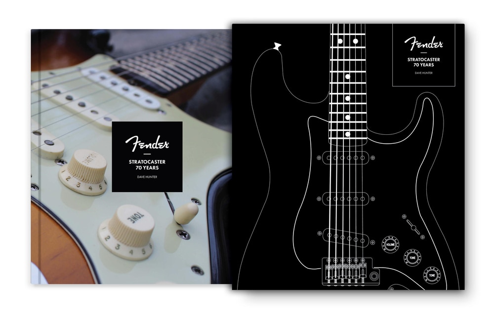 Fender Stratocaster 70 Years Book By Dave Hunter, ('tc') | Indigo