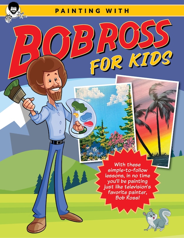 Couverture_Painting with Bob Ross for Kids