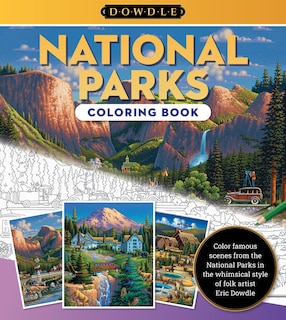 Front cover_National Parks Coloring Book