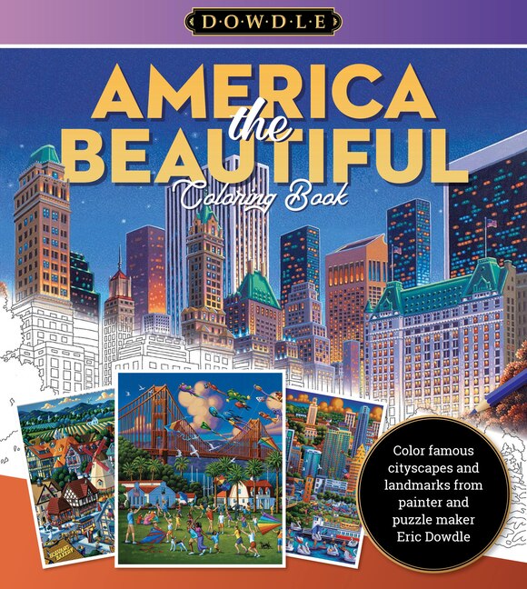 Front cover_America the Beautiful Coloring Book
