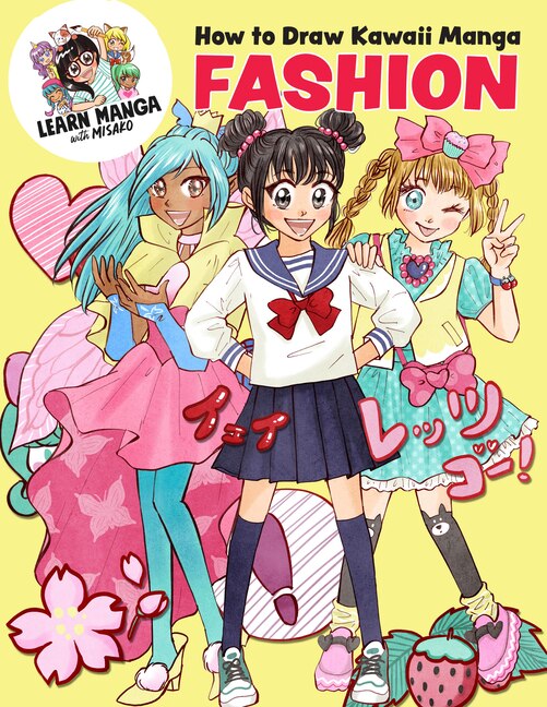 Front cover_How to Draw Kawaii Manga Fashion