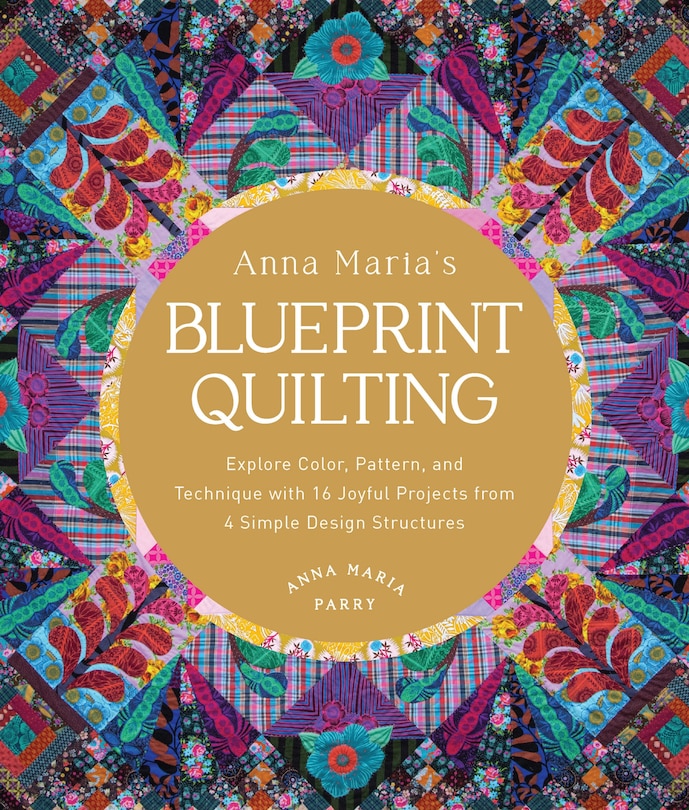 Front cover_Anna Maria's Blueprint Quilting