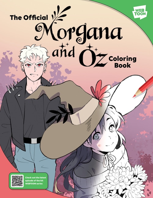 Front cover_The Official Morgana and Oz Coloring Book