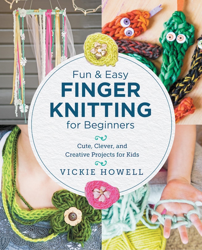 Front cover_Fun and Easy Finger Knitting for Beginners