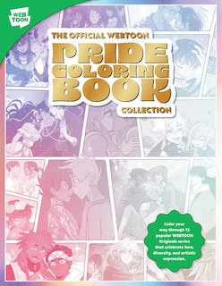Front cover_The Official WEBTOON Pride Coloring Book Collection