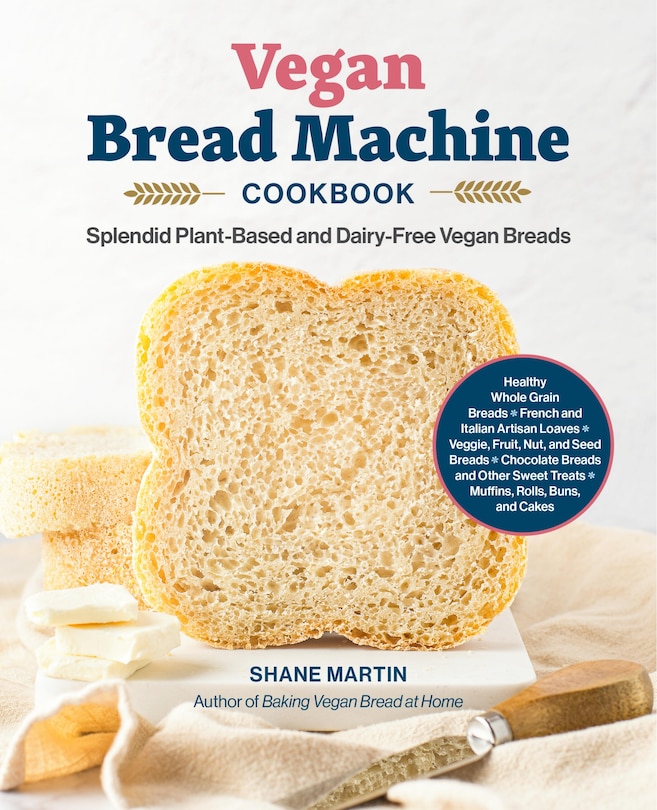 Front cover_The Vegan Bread Machine Cookbook