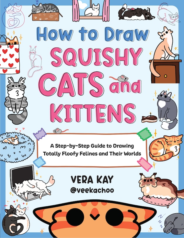 Front cover_How to Draw Squishy Cats and Kittens