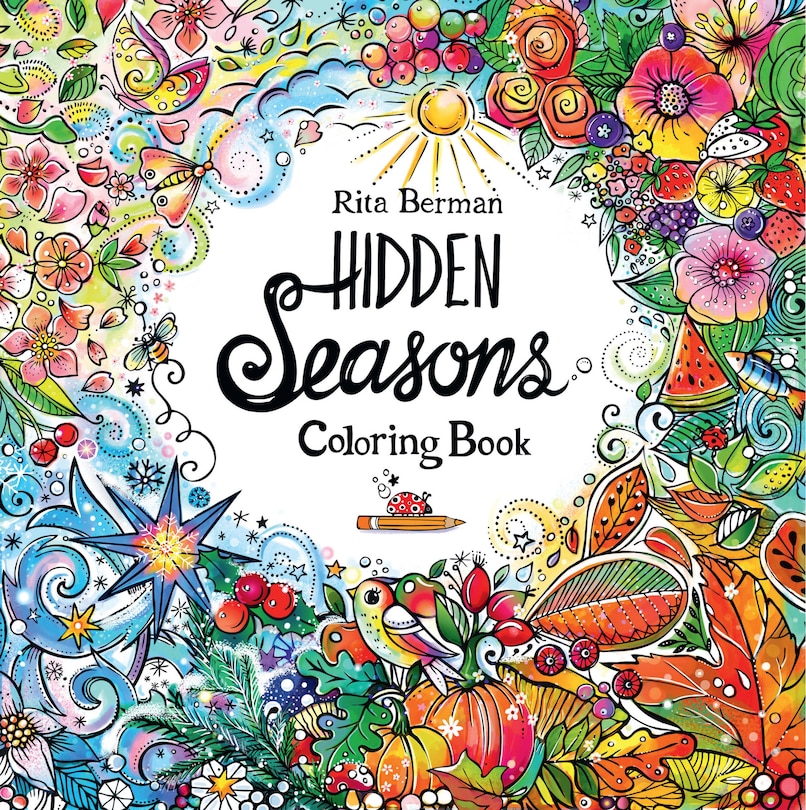 Front cover_Hidden Seasons Coloring Book