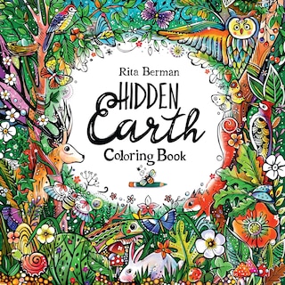 Front cover_Hidden Earth Coloring Book
