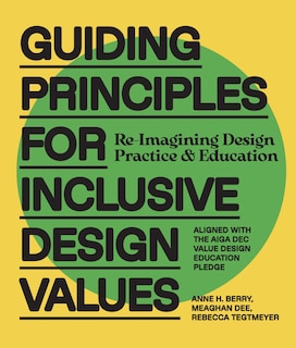 Front cover_Guiding Principles for Inclusive Design Values