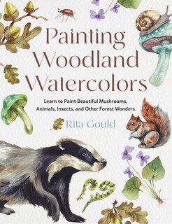 Front cover_Painting Woodland Watercolors