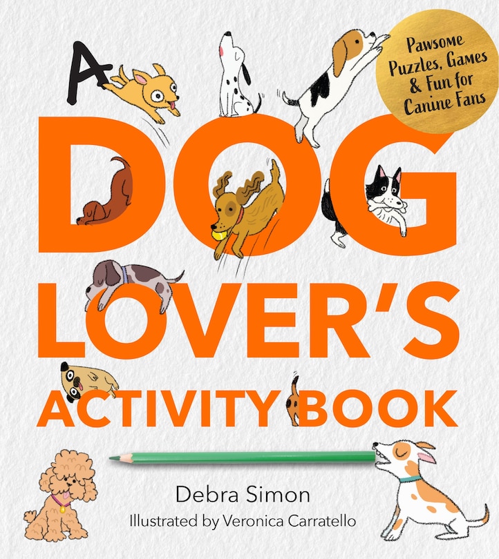 Front cover_A Dog Lover's Activity Book