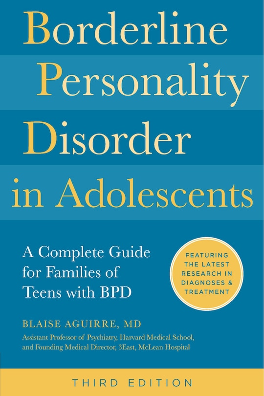 Front cover_Borderline Personality Disorder in Adolescents, 3rd Edition