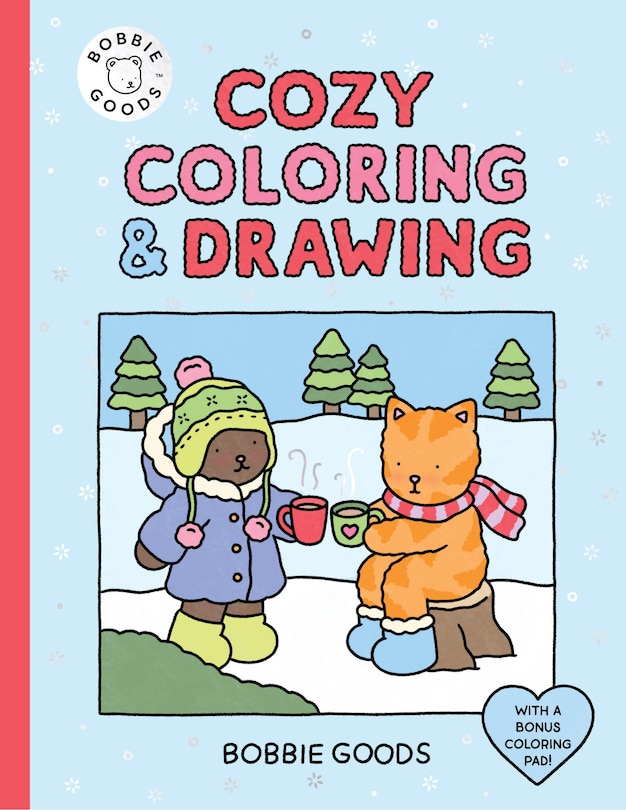Front cover_Bobbie Goods Cozy Coloring & Drawing