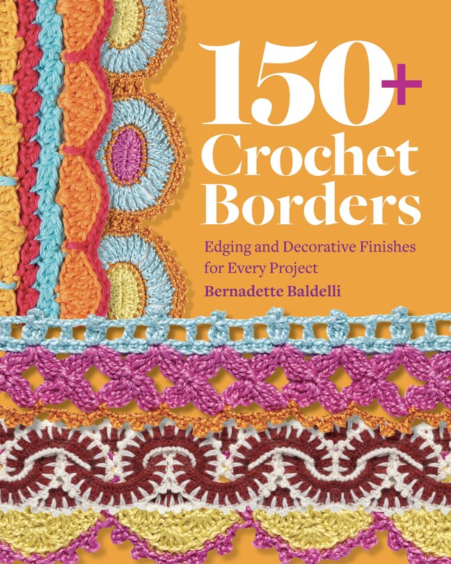Front cover_150+ Crochet Borders