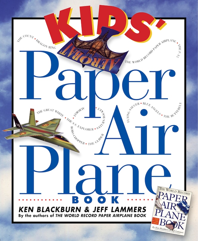 Front cover_Kids' Paper Airplane Book