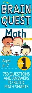 Front cover_Brain Quest 1st Grade Math Q&a Cards