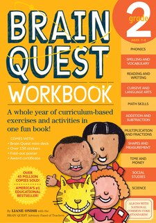 Front cover_Brain Quest Workbook: 2nd Grade