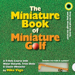 Front cover_The Miniature Book of Miniature Golf
