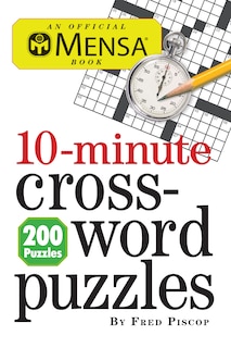 Front cover_Mensa 10-Minute Crossword Puzzles