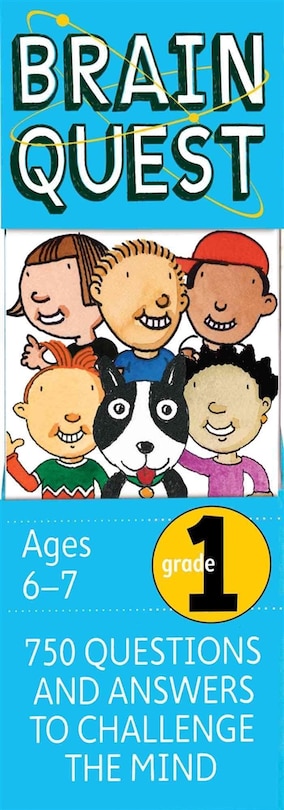 Front cover_Brain Quest 1st Grade Q&a Cards