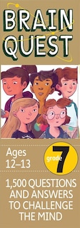 Front cover_Brain Quest 7th Grade Q&a Cards