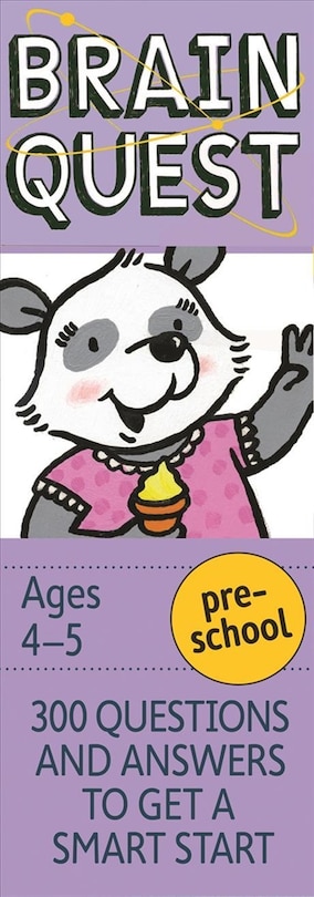 Front cover_Brain Quest Preschool Q&a Cards