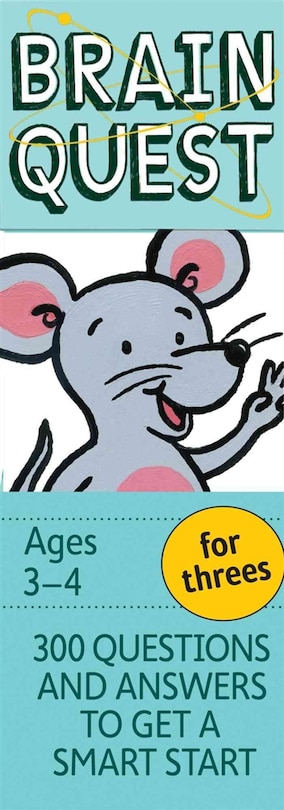 Front cover_Brain Quest For Threes Q&a Cards