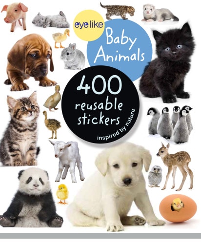 Front cover_Eyelike Stickers: Baby Animals