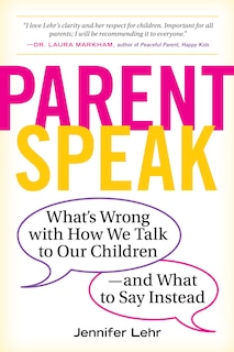Front cover_Parentspeak