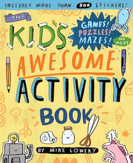 Front cover_The Kid's Awesome Activity Book