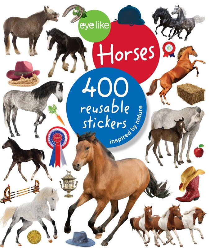 Front cover_Eyelike Stickers: Horses