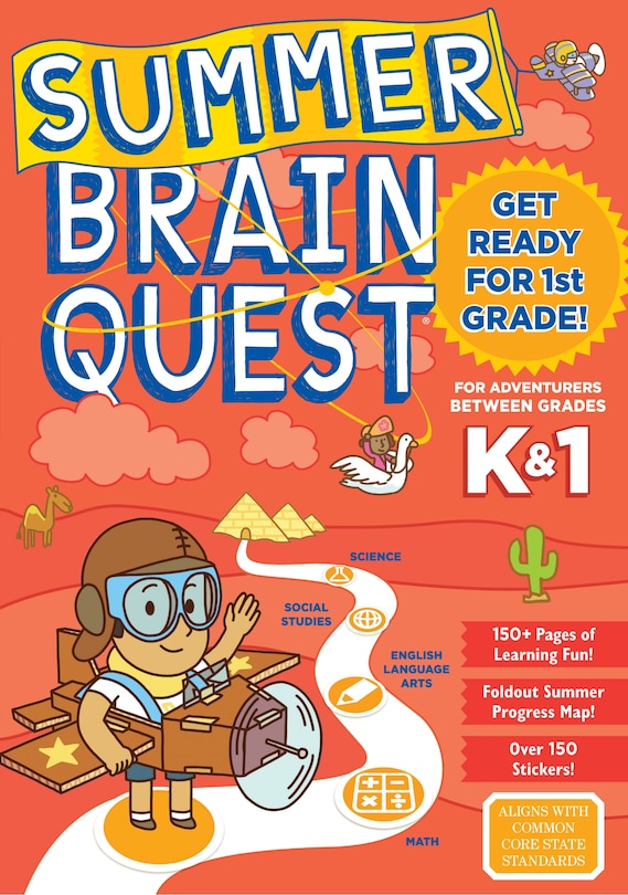 Couverture_Summer Brain Quest: Between Grades K & 1