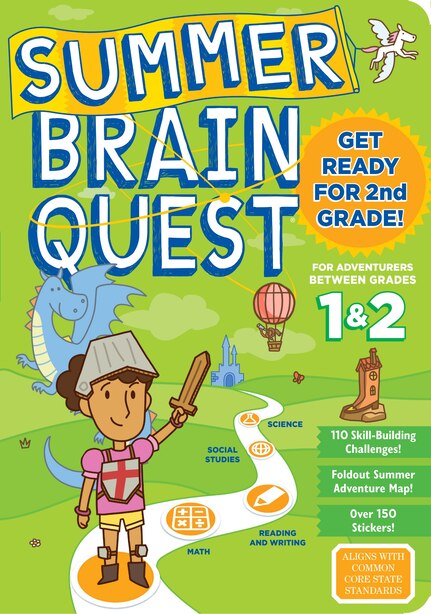 Summer Brain Quest: Between Grades 1 &amp; 2 de Workman Publishing