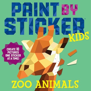 Front cover_Paint by Sticker Kids: Zoo Animals