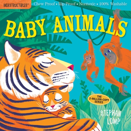 Indestructibles: Baby Animals: Chew Proof · Rip Proof · Nontoxic · 100% Washable (book For Babies, Newborn Books, Safe To Chew)