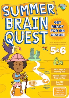 Front cover_Summer Brain Quest: Between Grades 5 & 6