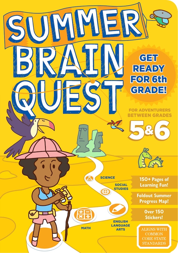 Front cover_Summer Brain Quest: Between Grades 5 & 6