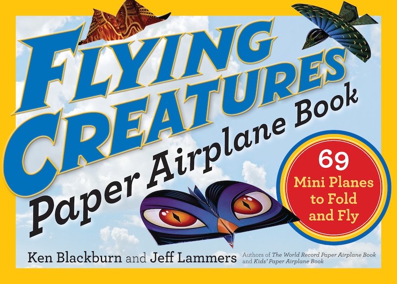 Front cover_Flying Creatures Paper Airplane Book