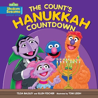 Front cover_The Count's Hanukkah Countdown