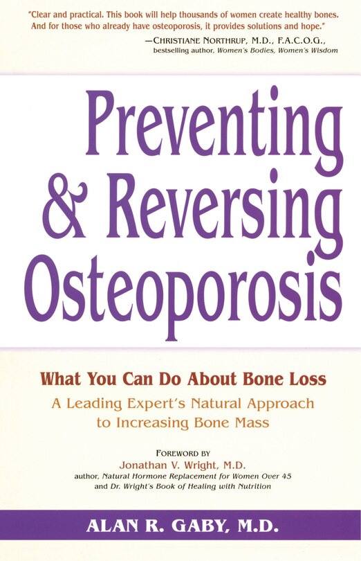 Front cover_Preventing And Reversing Osteoporosis