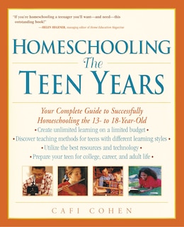 Front cover_Homeschooling: The Teen Years