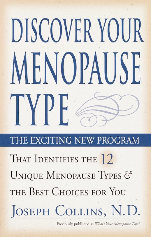 Front cover_Discover Your Menopause Type