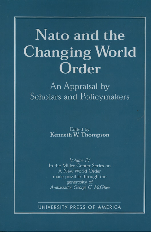 Front cover_NATO and the Changing World Order