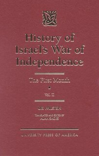 Front cover_History of Israel's War of Independence