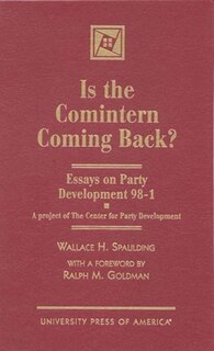 Front cover_Is the Comintern Coming Back?
